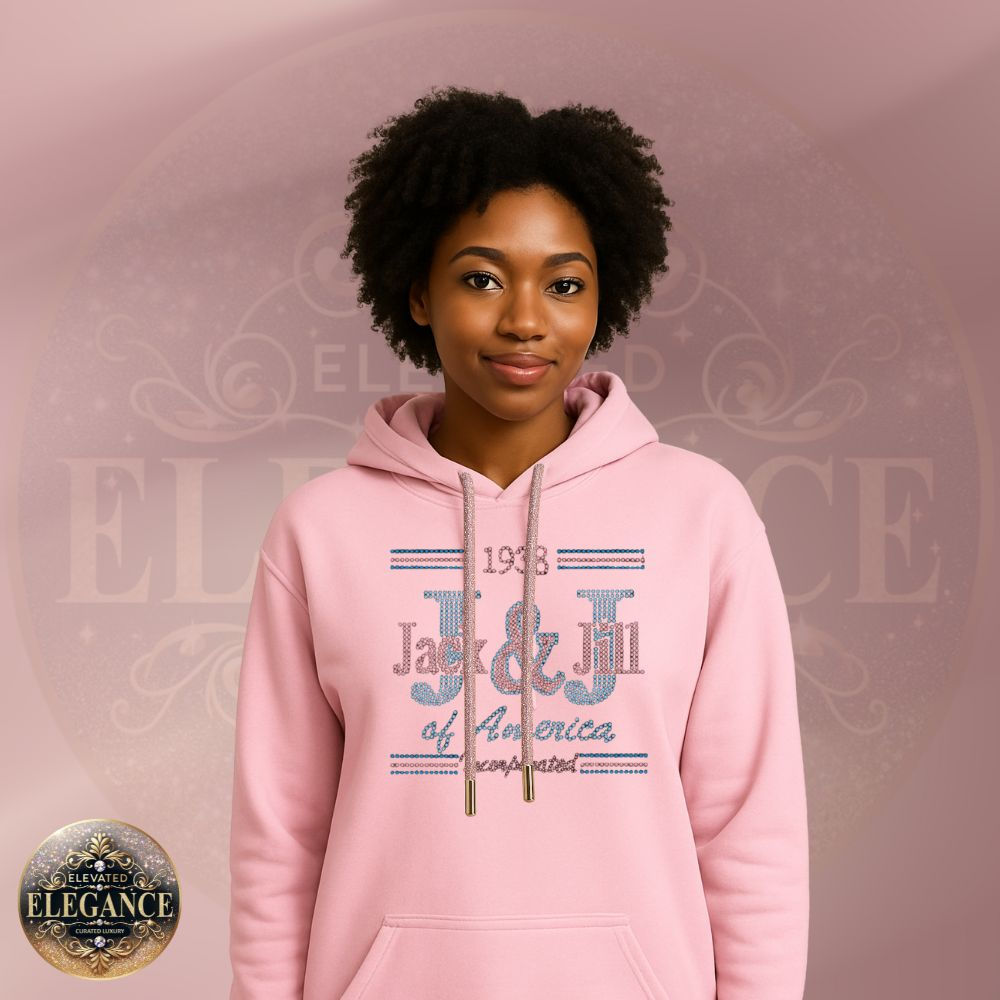 JJOA Women's Bling J and J Hoodie