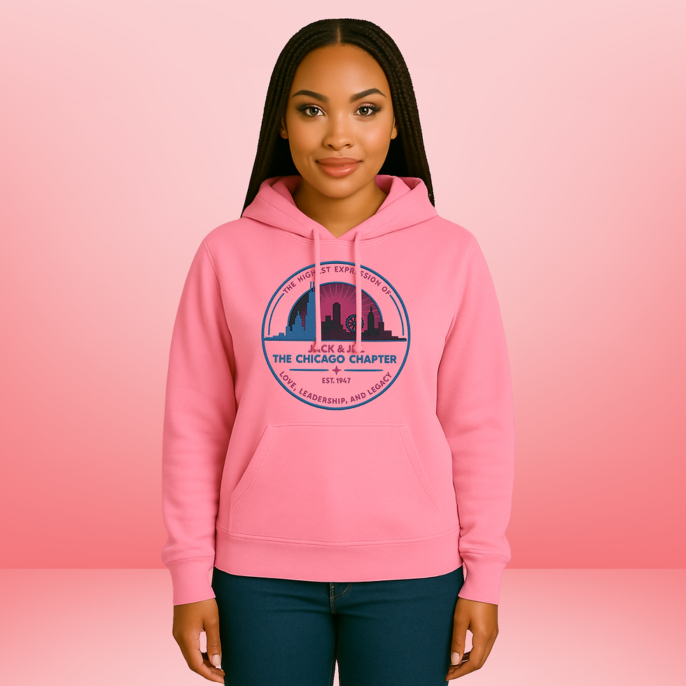 Thumbnail: The Chicago Chapter Women's Embroidered Hoodie