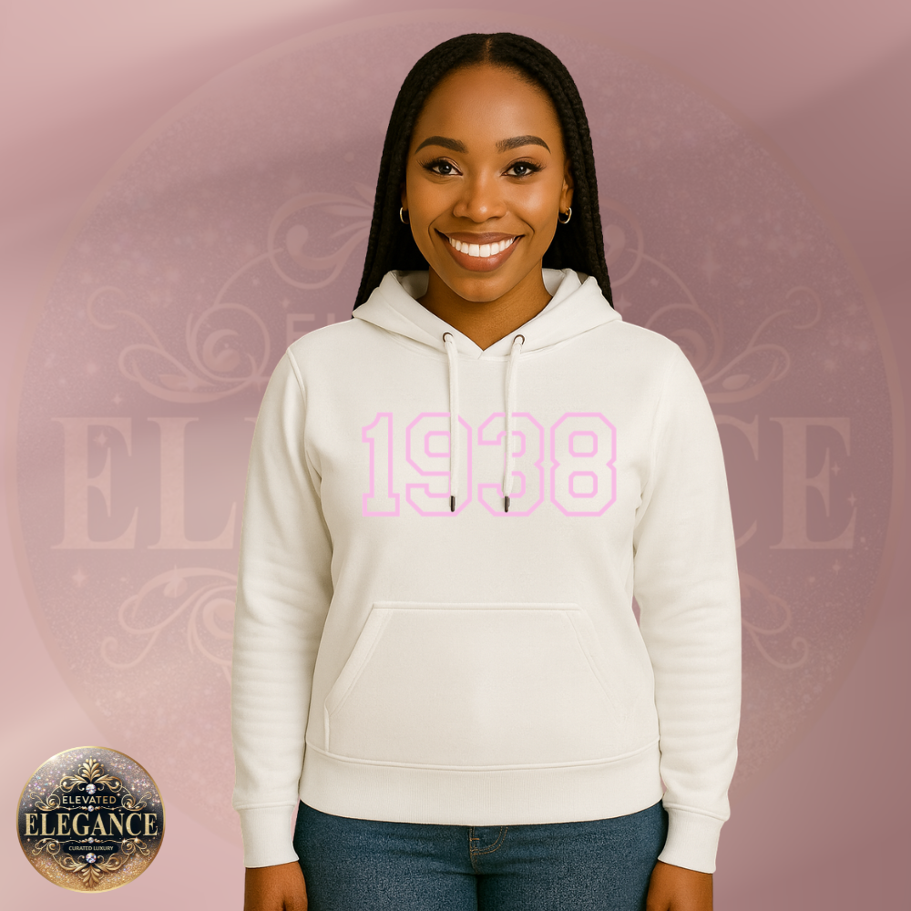 JJOA Women's Outline 1938 Hoodie