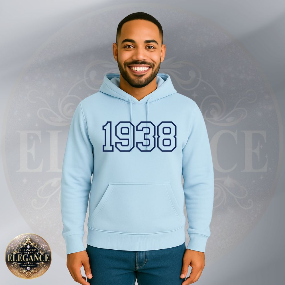JJOA Men's Outline 1938 Hoodie