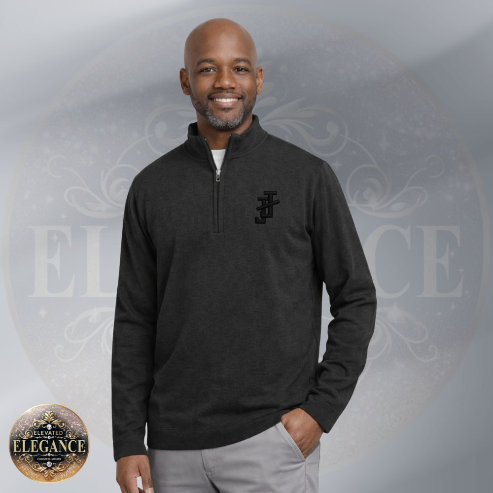 JJOA Men's Quarter-Zip Sweater