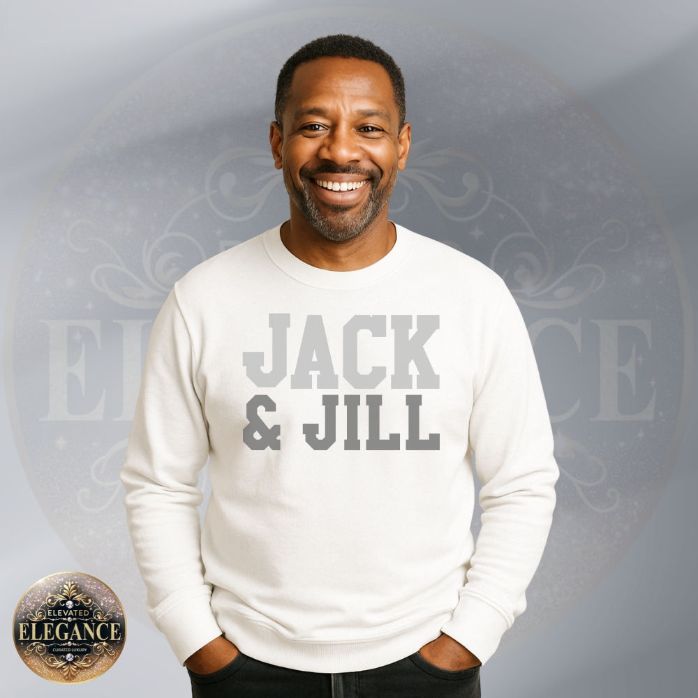 JJOA Men's Crew neck with Jack and Jill Logo