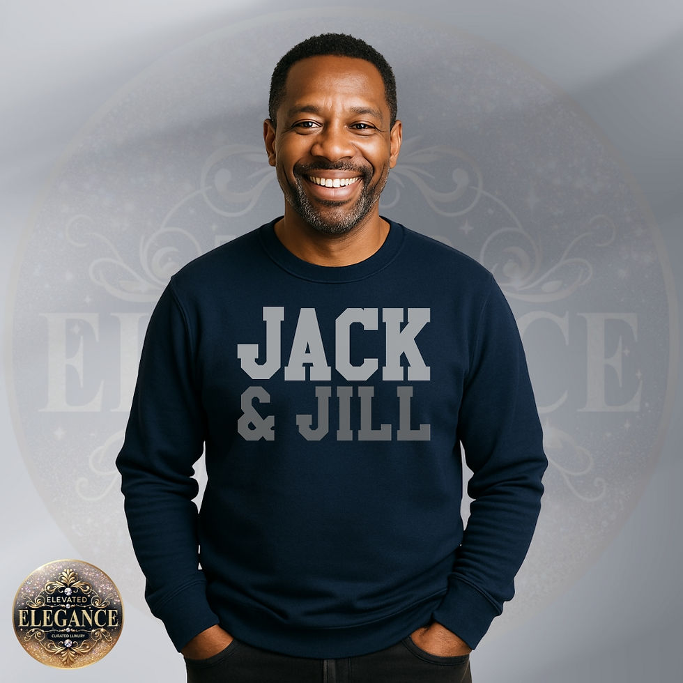 Thumbnail: JJOA Men's Crewneck Sweatshirt with Jack and Jill Logo