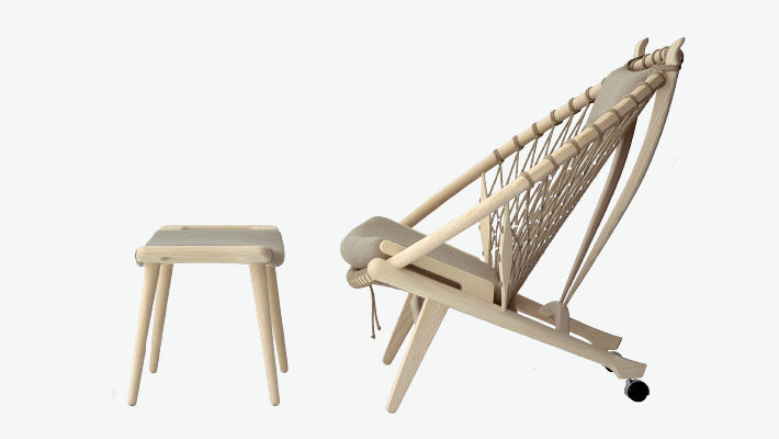 Miniaturebillede: PP130 | CIRKELSTOLEN | Hans J. Wegner | eg sæbe stål
