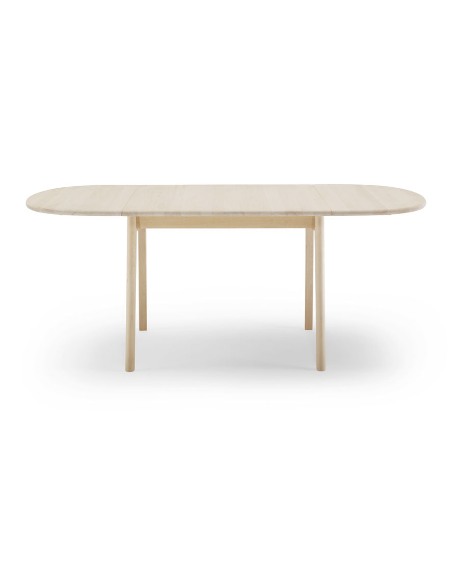 Miniaturebillede: CH002 | spisebord eg sæbe med 2 klapplader | 90x90 (180) cm.