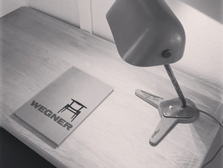 Hans J. Wegner, sjælden lampe fra Aarhus Rådhus. 1938-41