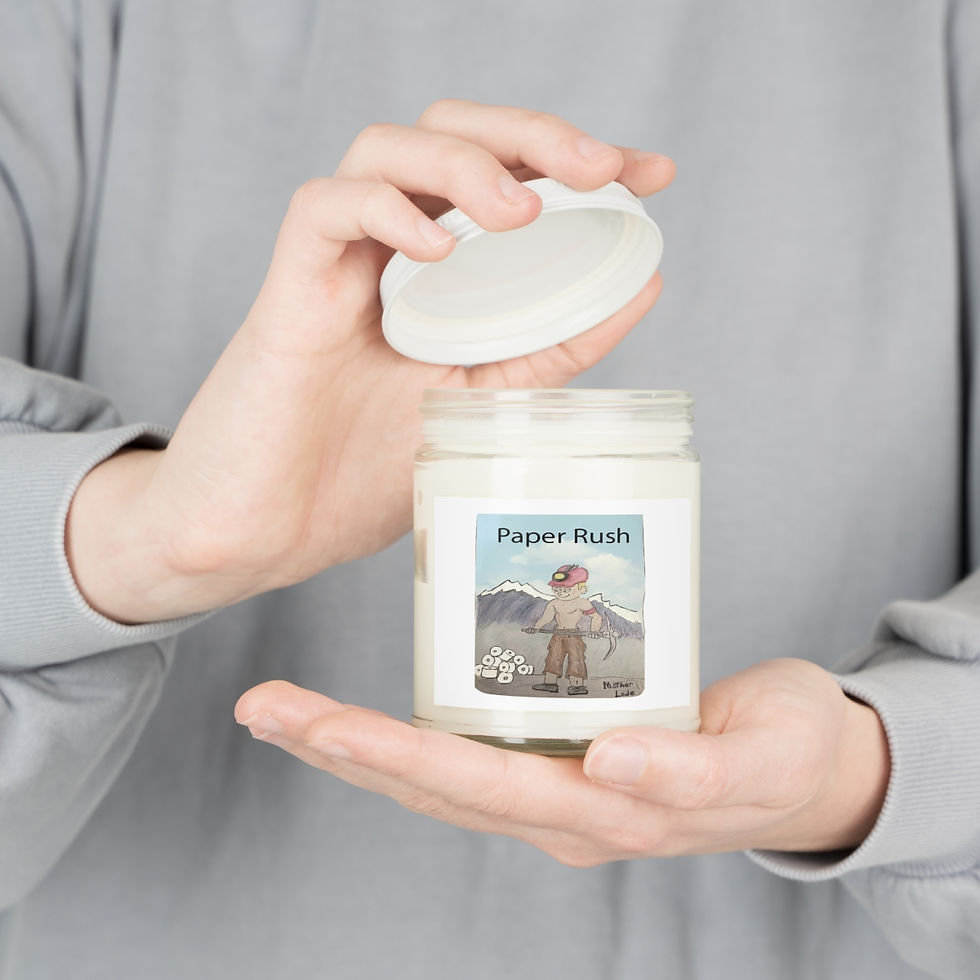 Thumbnail: Paper Rush Scented Candles, 9oz