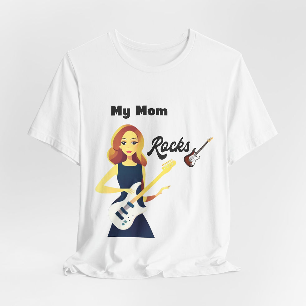 Thumbnail: My mom rocks Unisex Jersey Short Sleeve Tee