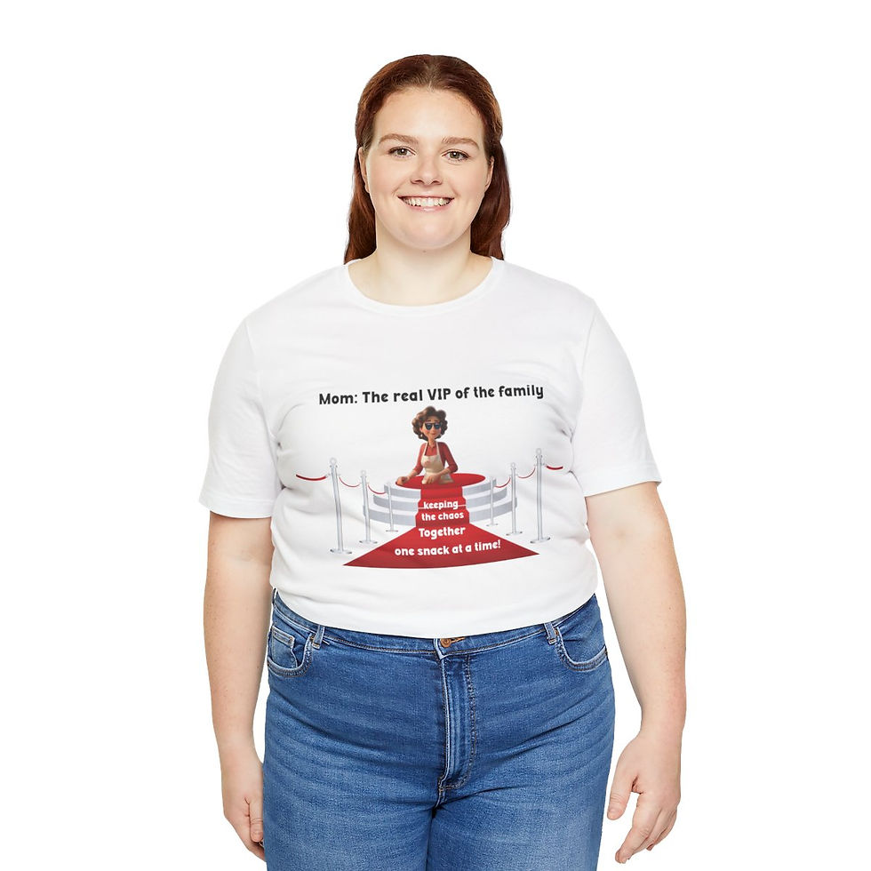 Thumbnail: Creative mom Mother's Day VIP Unisex Jersey Short Sleeve Tee