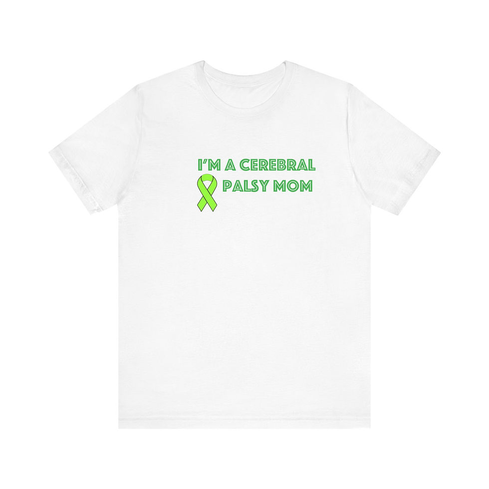 Thumbnail:   I’m a cerebral palsy Mom Jersey Tee Graphic T-Shirt