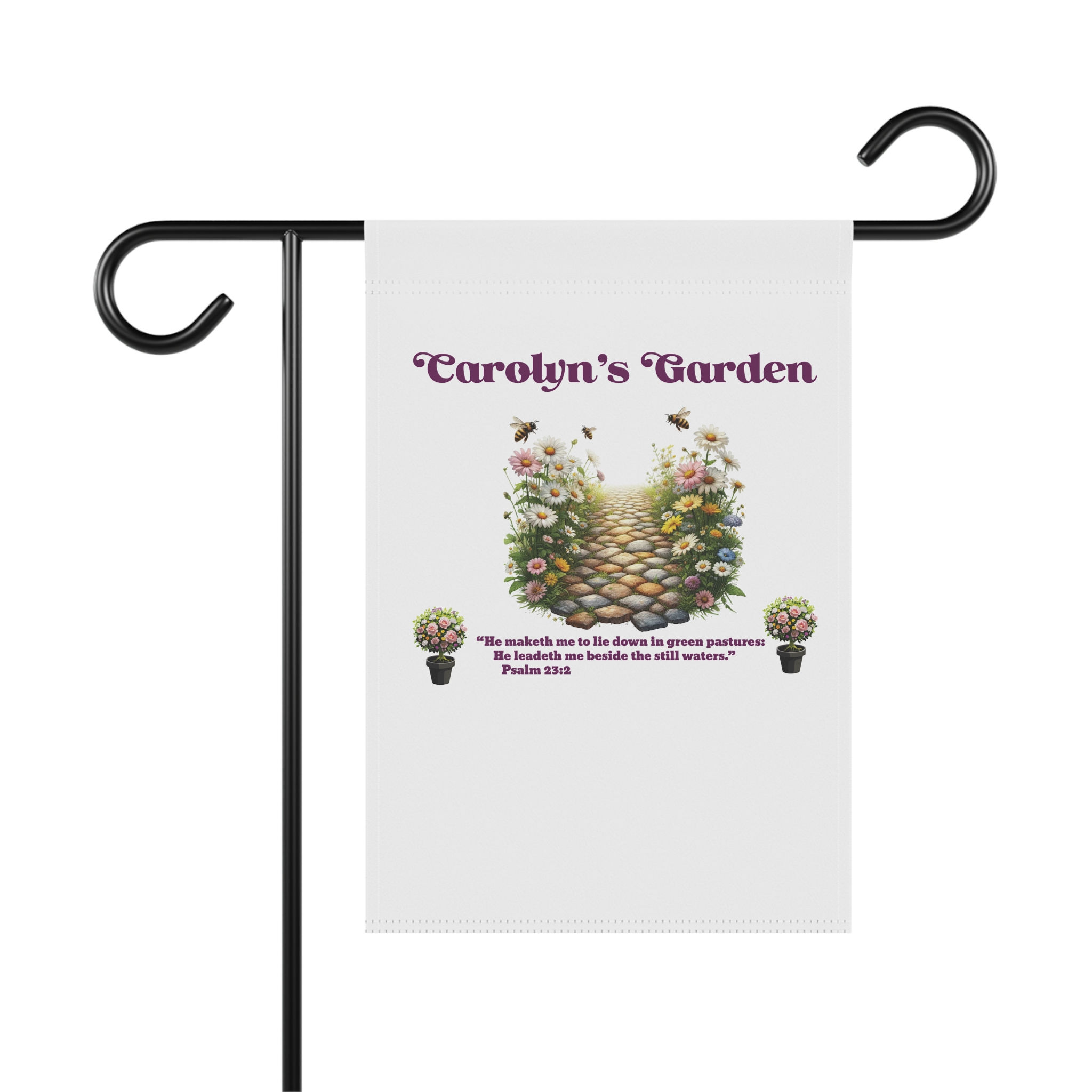 Carolin garden Flag