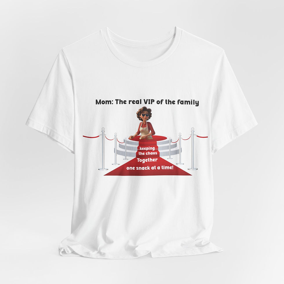 Thumbnail: Creative mom Mother's Day VIP Unisex Jersey Short Sleeve Tee