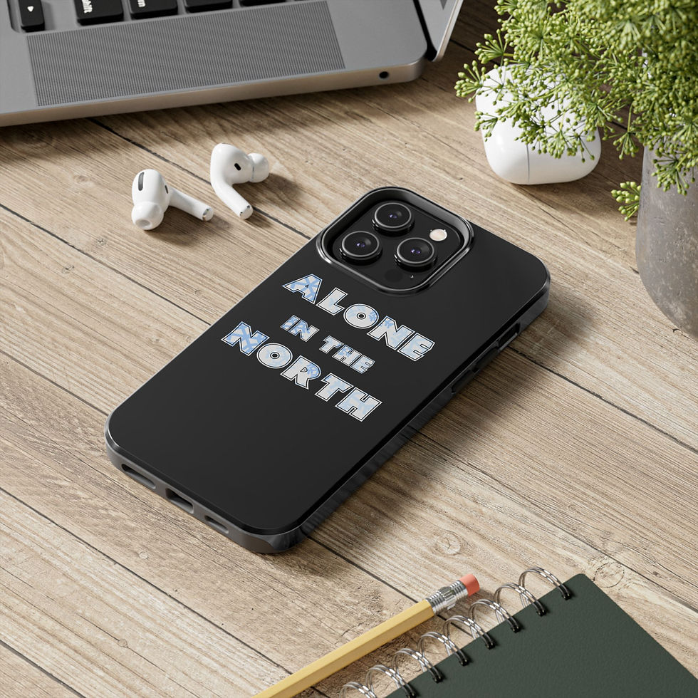 Thumbnail: Alone in the north Tough Phone Cases