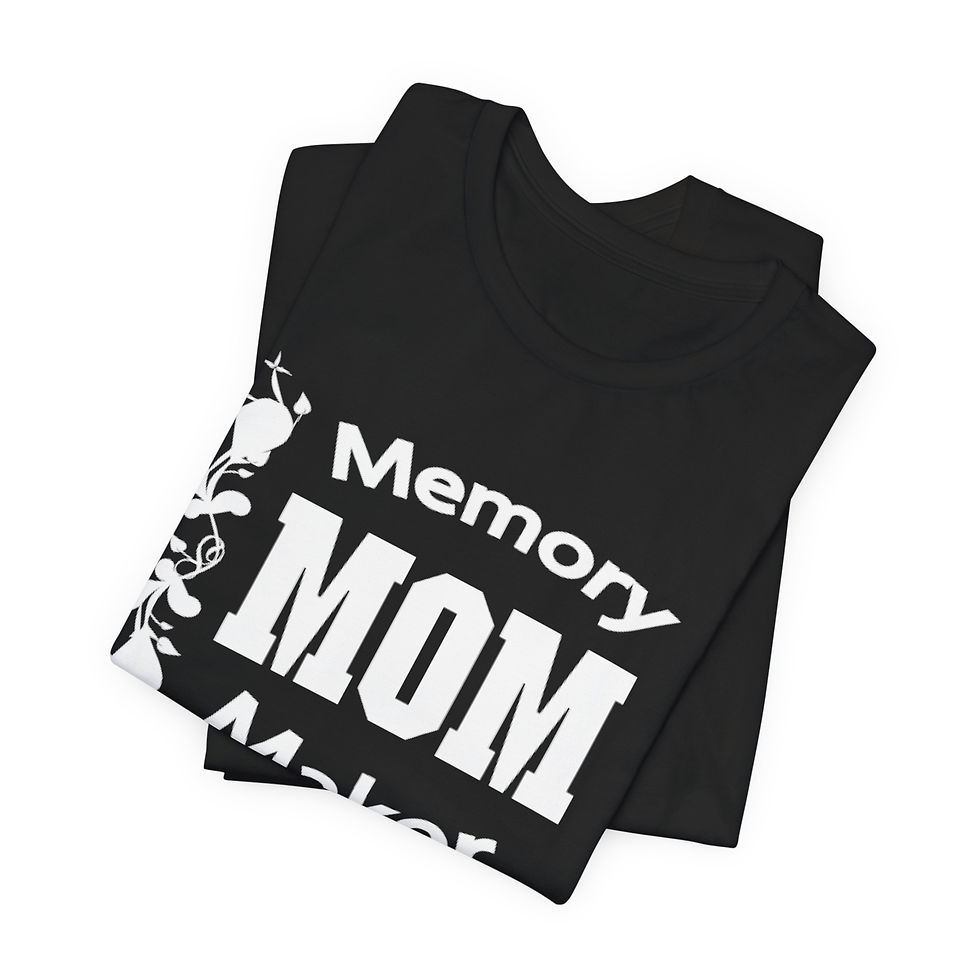 Thumbnail: Mom memory maker Unisex Jersey Short Sleeve Tee