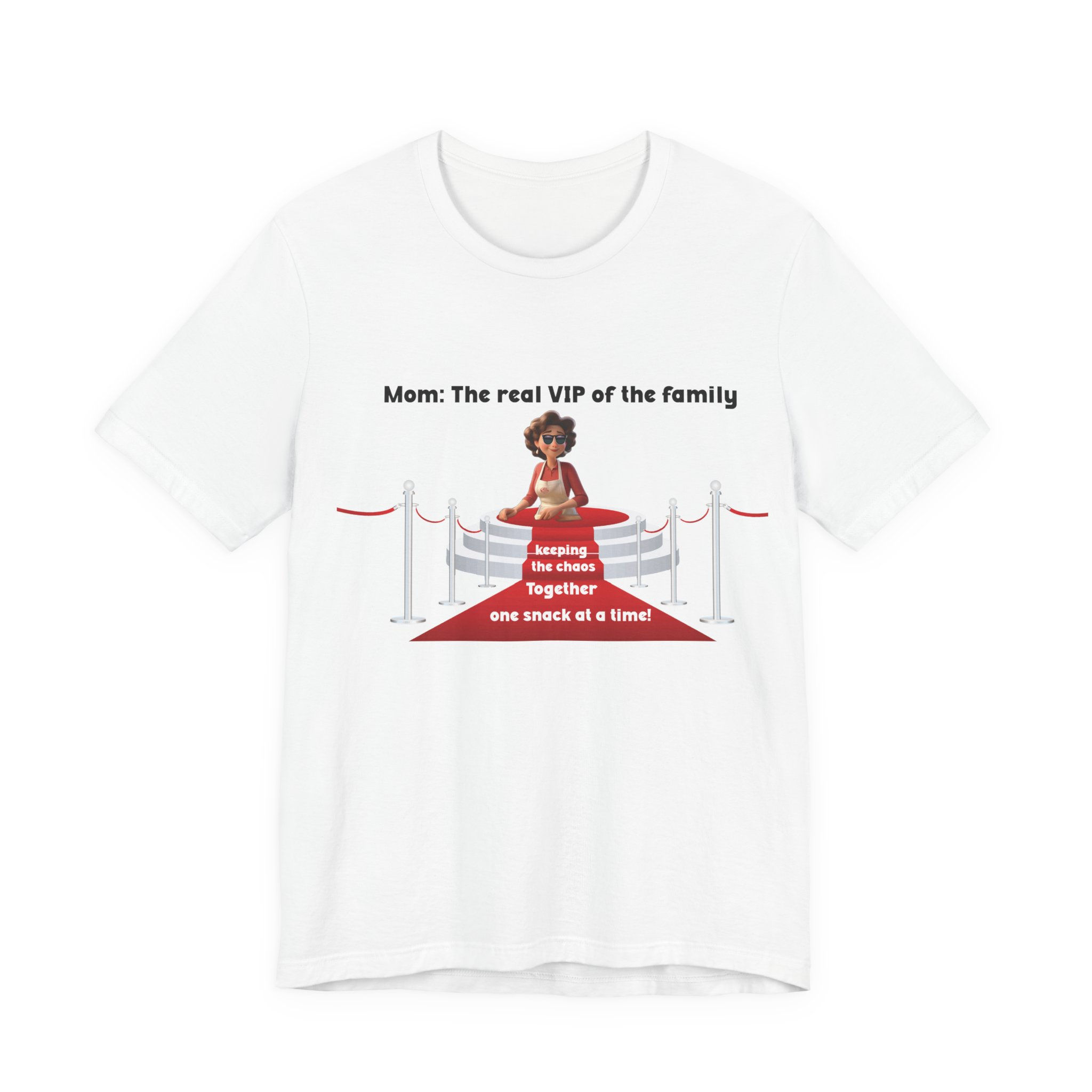 Creative mom Mother's Day VIP Unisex Jersey Short Sleeve Tee