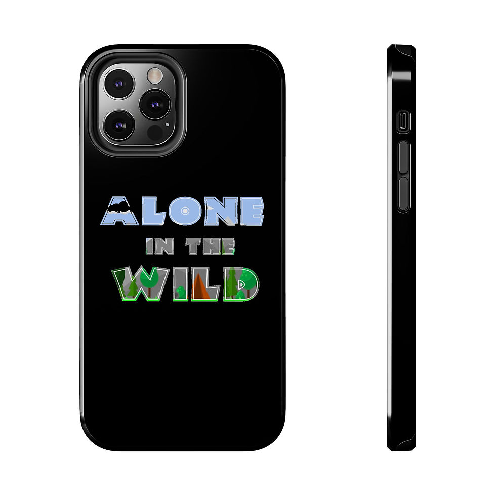 Thumbnail: Alone in the wild Tough Phone cases