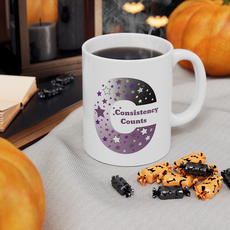 Thumbnail:   Consistency Counts Ceramic Mug, (11oz)