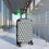 Thumbnail:  black skate pattern Ice skating bag / Suitcase