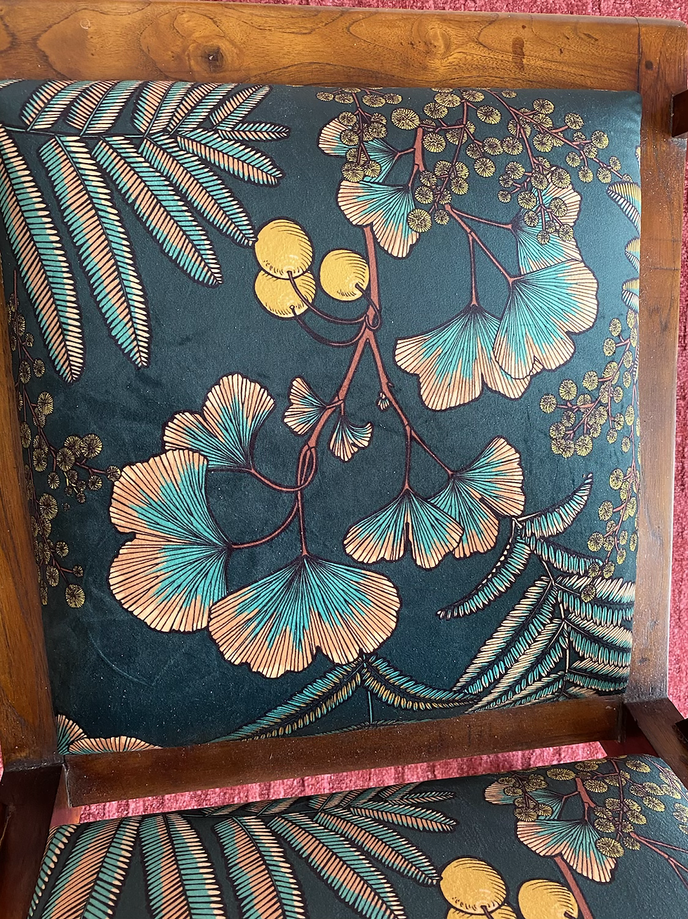 Miniature : Fauteuil colonial