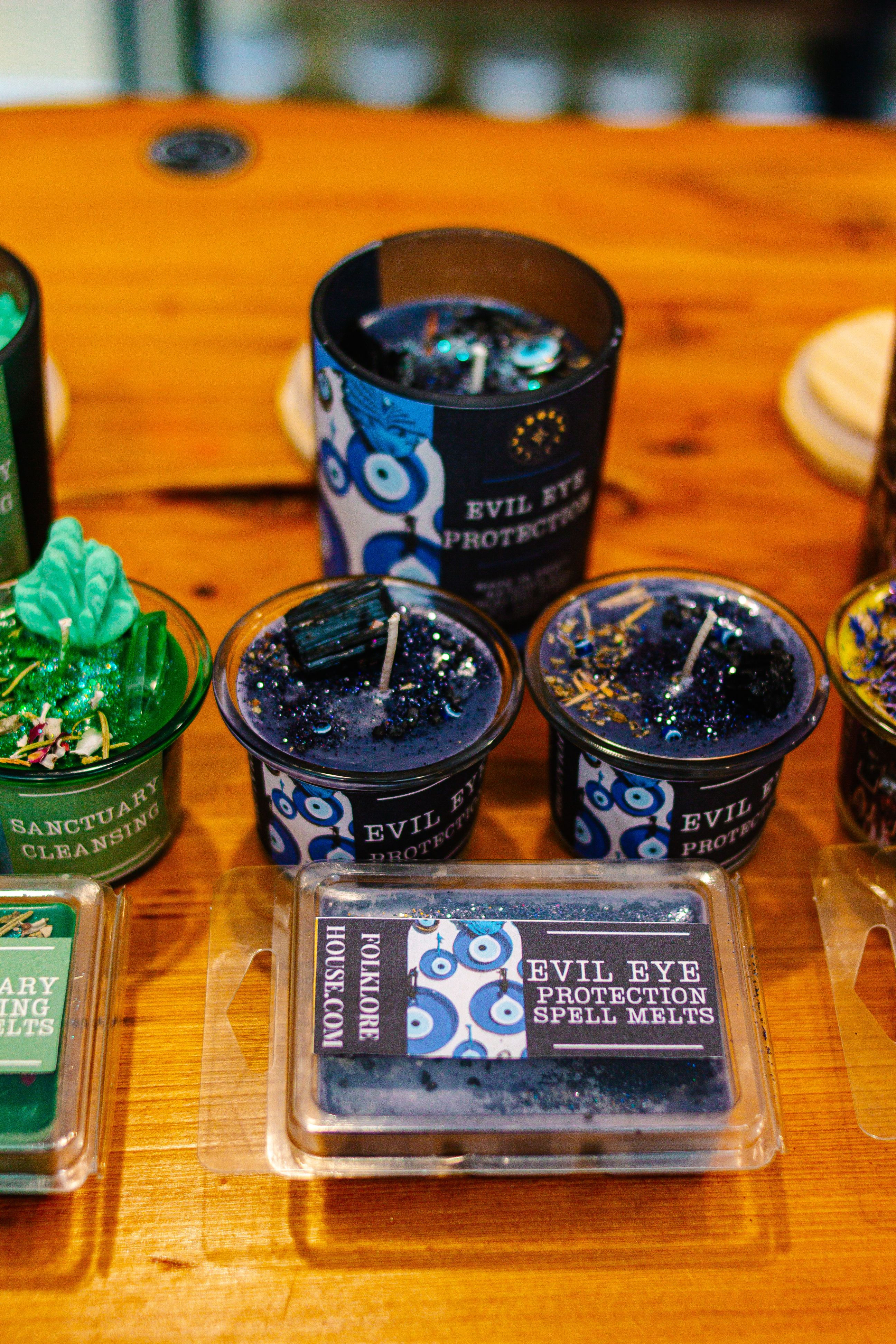 Evil Eye Protection Spell Candle