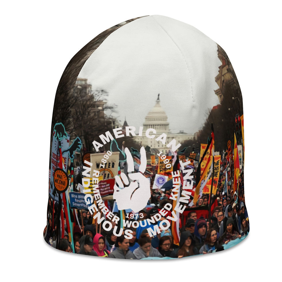 Thumbnail: AIM Protest Print Beanie