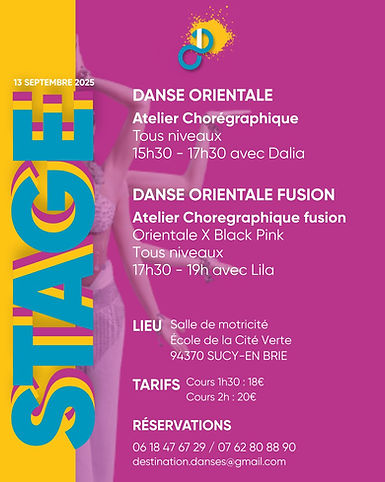 stage destination danses