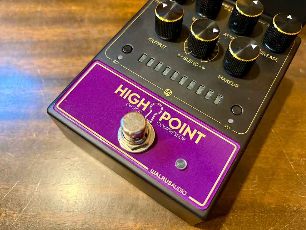 Walrus Audio Highpoint Compressor Review
