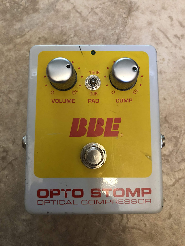 完璧すぎるが故三度も BBE Opto Stomp Optical Compressor Review ギター