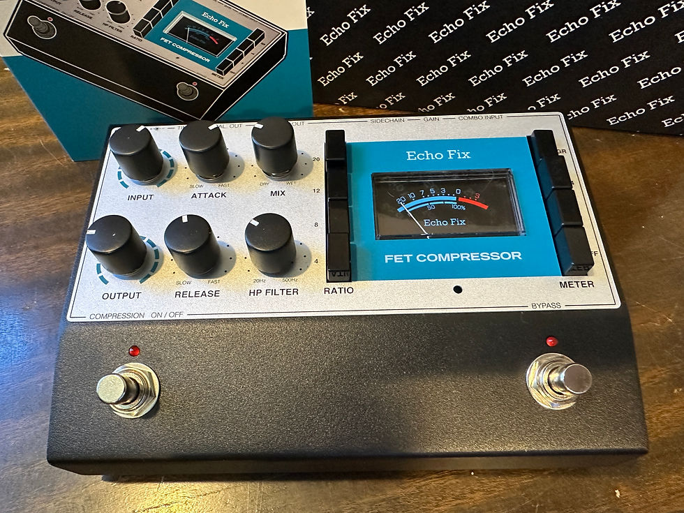 The Echo Fix EF-P5 Compressor Pedal.