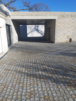 Pavage en granit mixte avec un surplus de jaune (30%) 1