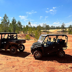 Ride the ATVs at Dinosaur Adventure Land