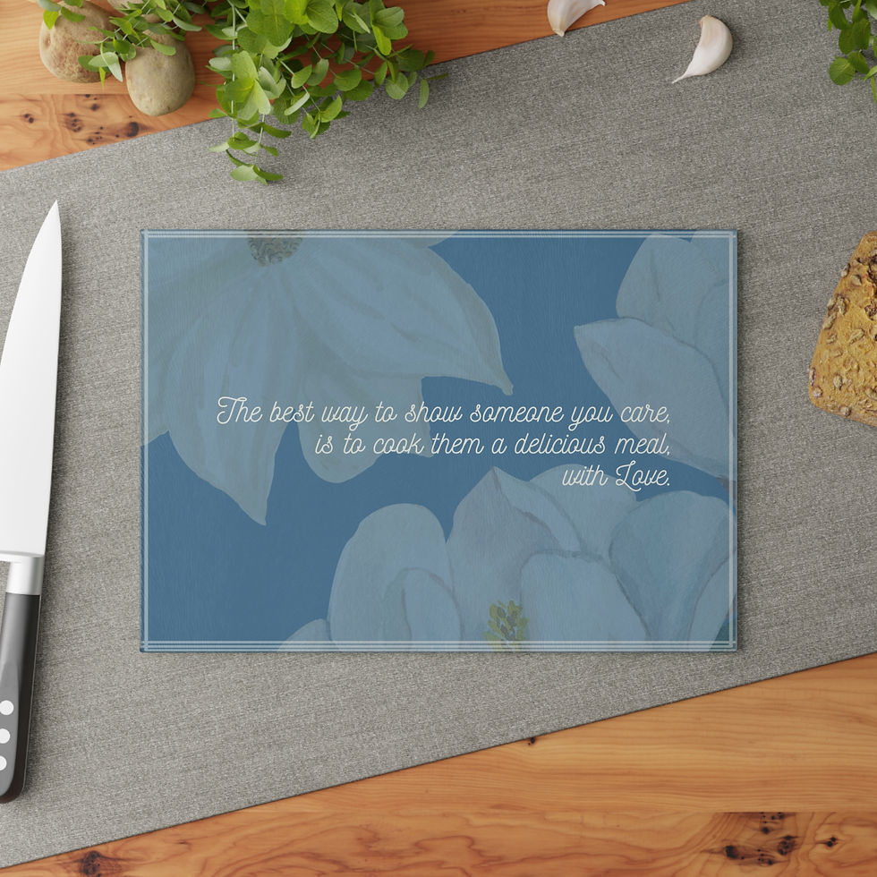 Thumbnail: Magnolia Glass Cutting Board | Southern Charm Decor | Kitchen Essentials 
