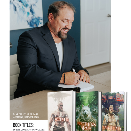 "In The Company of Wolves" Takes Off: Sci-Fi Bestseller and National Media Buzz for Steve Lang’s Epic Trilogy