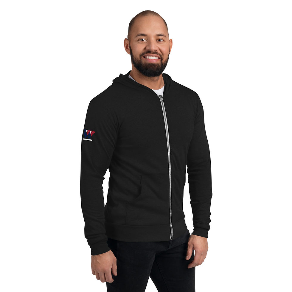 Thumbnail: Victor + Valor Unisex Zip Hoodie