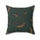 Thumbnail: Rustic Feather Accent Pillow | Square Pillow | 16" x 16" or 20" x 20"
