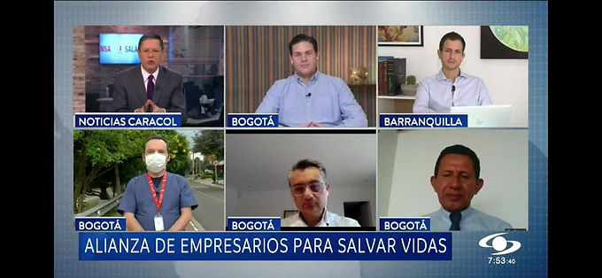 Alianza de empresarios para salvar vidas: iniciativa que apoya la lucha contra el COVID-19 en Bogotá