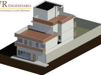 Novo Projeto em Autodesk Revit desenvolvido por SVR Engenharia | Arquitetura - Estrutura - Instalaçõ