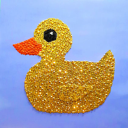 Rhinestone Duck