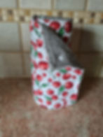 Accessoire de cuisine écologique : essuie-tout réutilisable cousu main, dimensions 23x23 cm