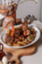 Friptura de miel lcu cartofi rumeniti