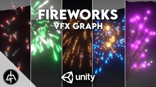 Firework Night Graphs VFX Graph - Fireworks - Vol. 1 | GabrielAguiarProd