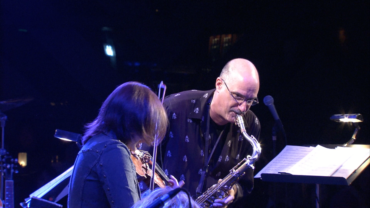 Meg Okura and Michael Brecker