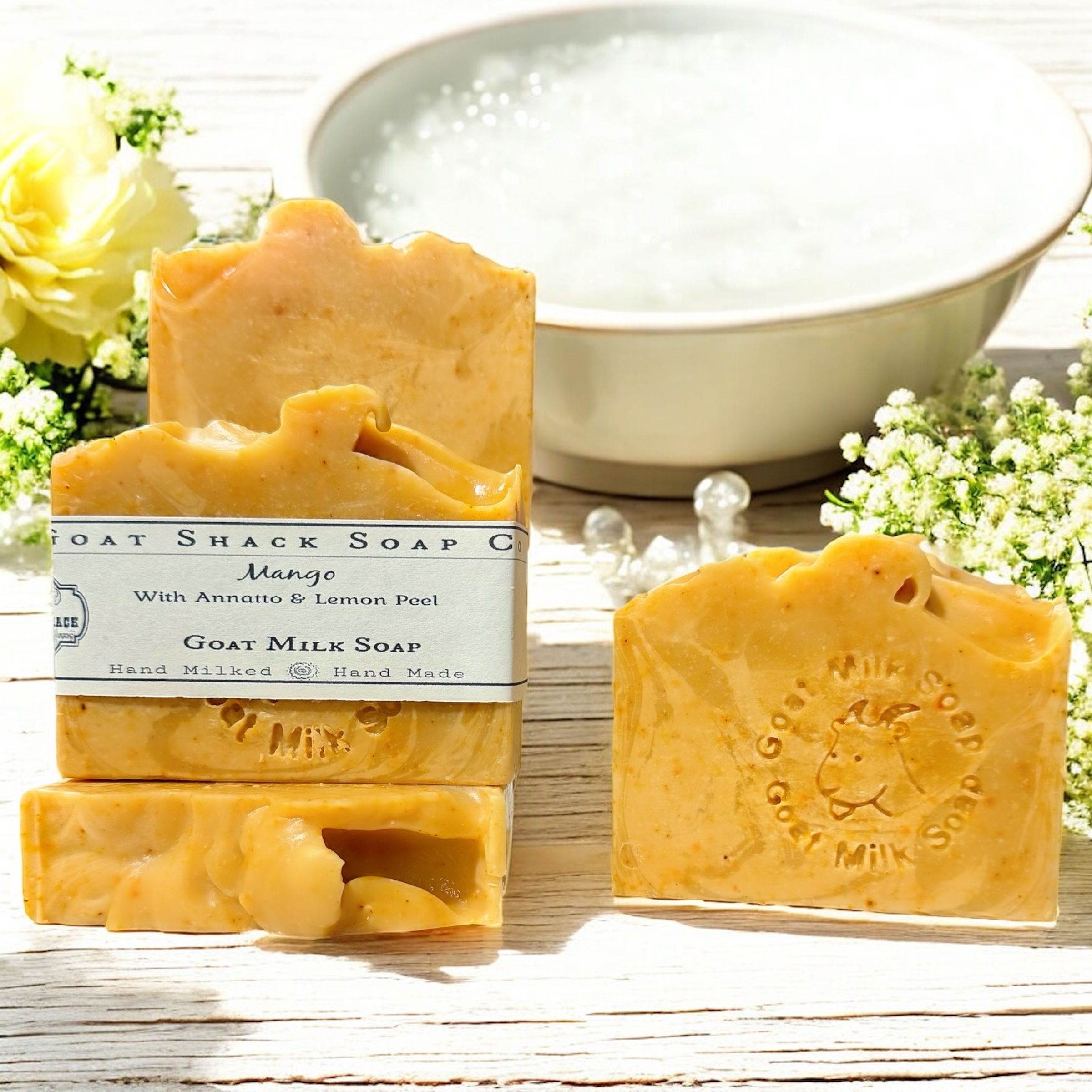 Mango with Annatto & Lemon Peel