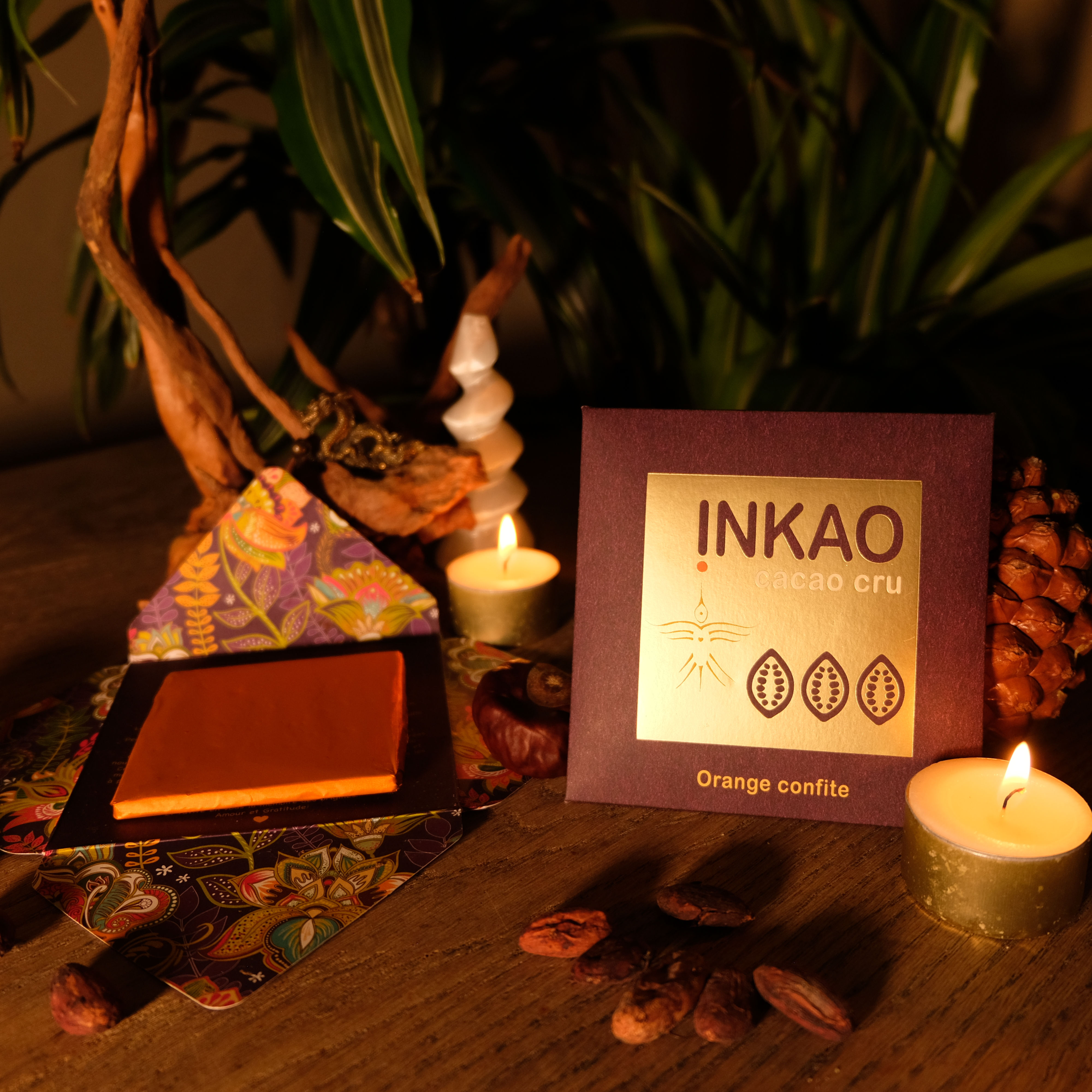 Chocolate Orange Confit (75%)