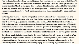 Getting to know Kris Daley!