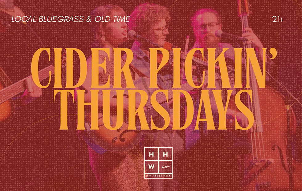 Cider Pickin' Thursdays with Trash Moon Collective