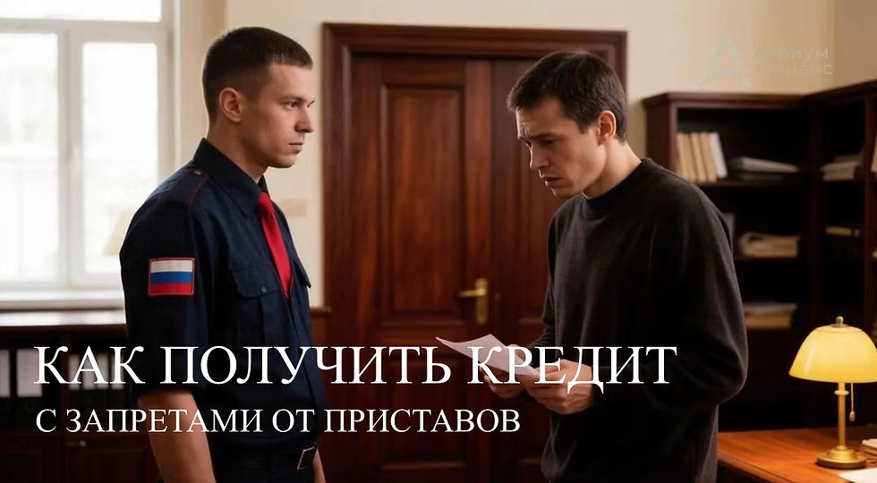 Как взять кредит под залог недвижимости с запретами и блокировками от приставов