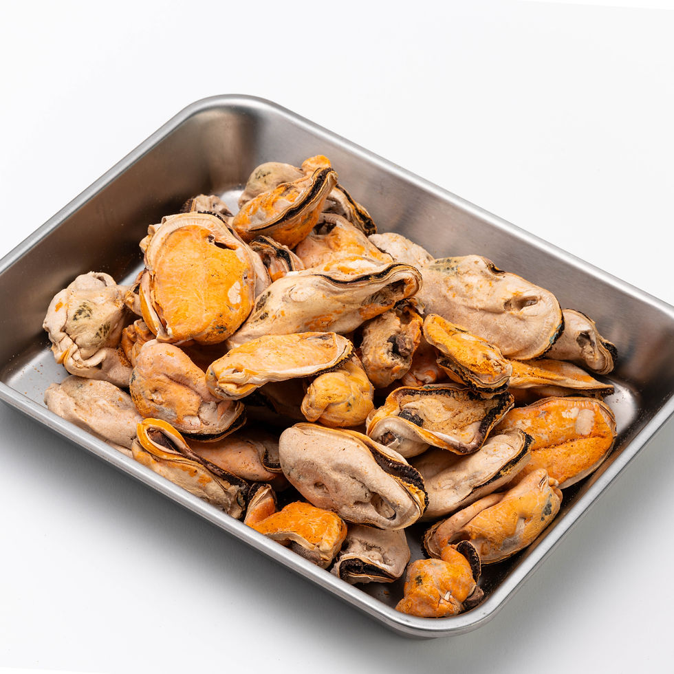 Thumbnail: Green lip mussels 100g 
