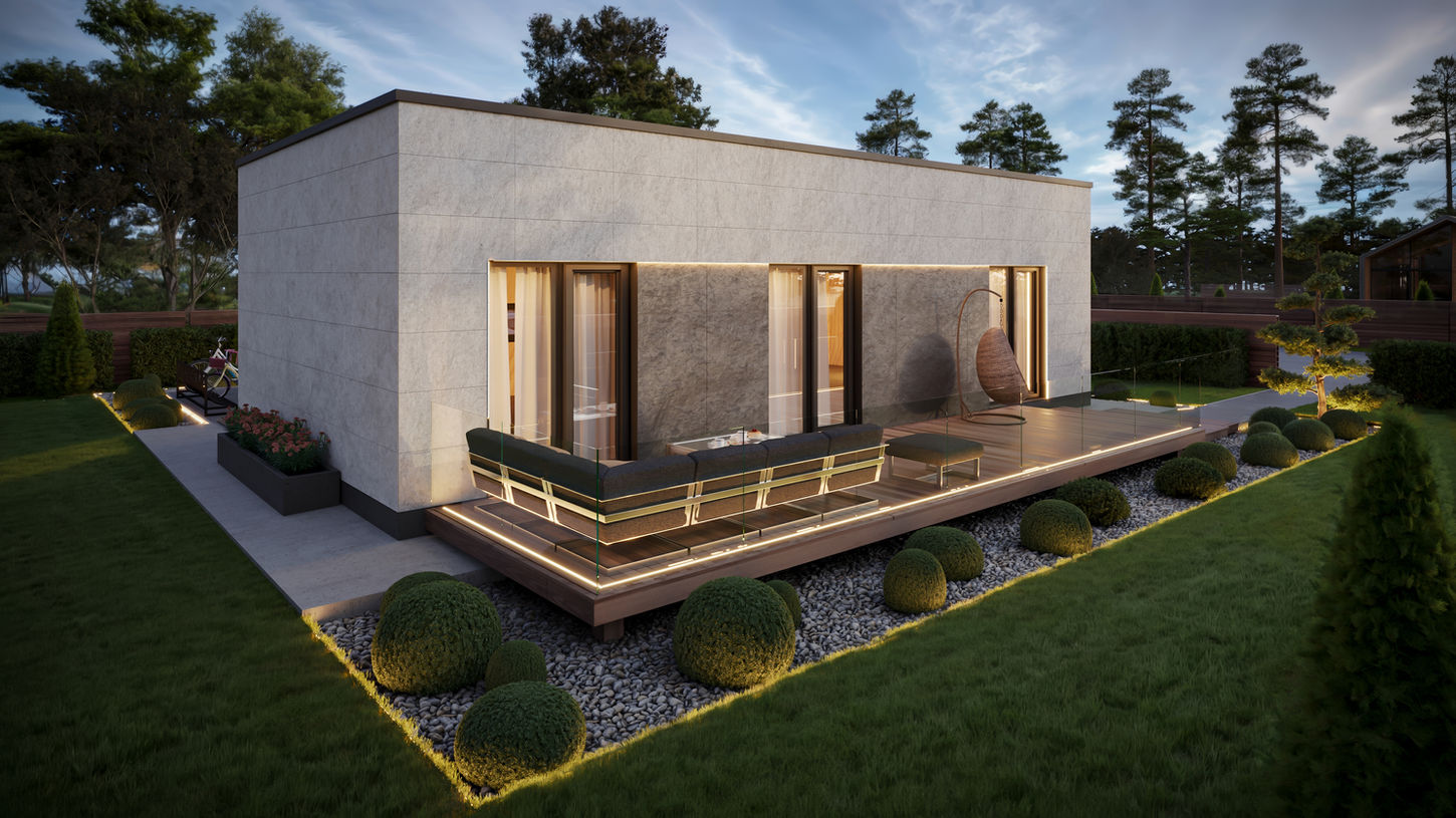 CLT modular house "Meta"