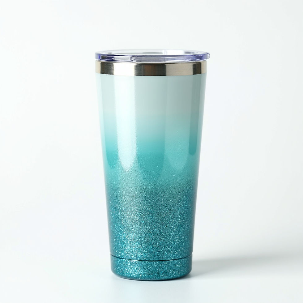 Glitter Gradient Tumbler